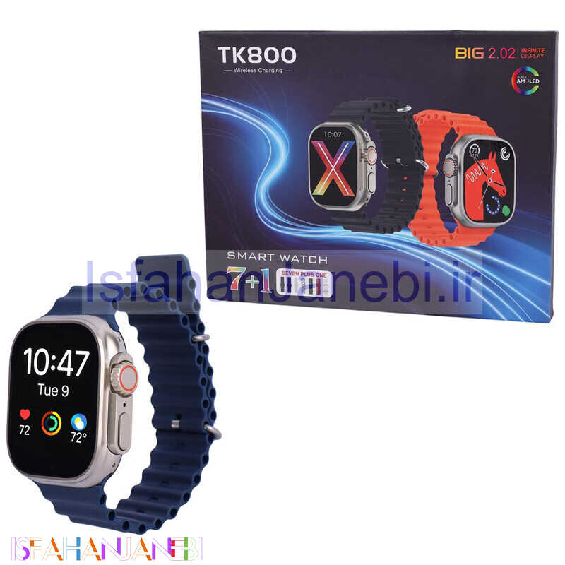 اصفهان جانبی-ساعت هوشمند TK800 49mm