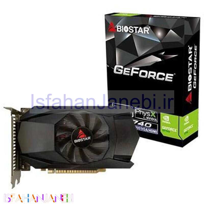 اصفهان جانبی-کارت گرافیک BIOSTAR GT740 2GB 128Bit GDDR5
