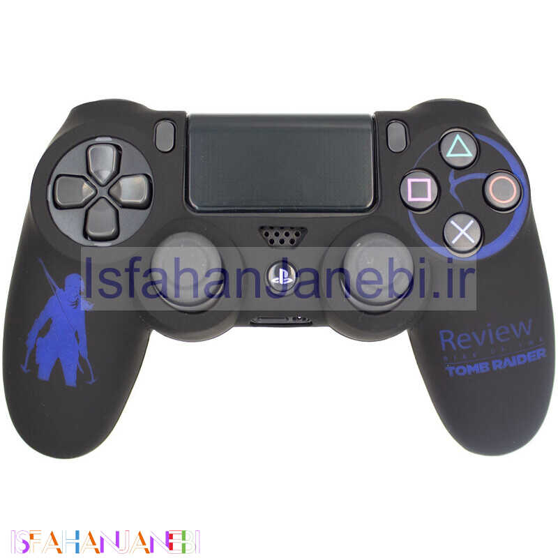 اصفهان جانبی-روکش دسته بازی PS4 طرح تامب رایدر مشکی آبی