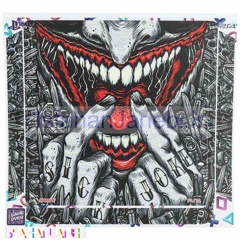 اصفهان جانبی-اسکین پلی استیشن 4 اسلیم طرح Joker کد 9