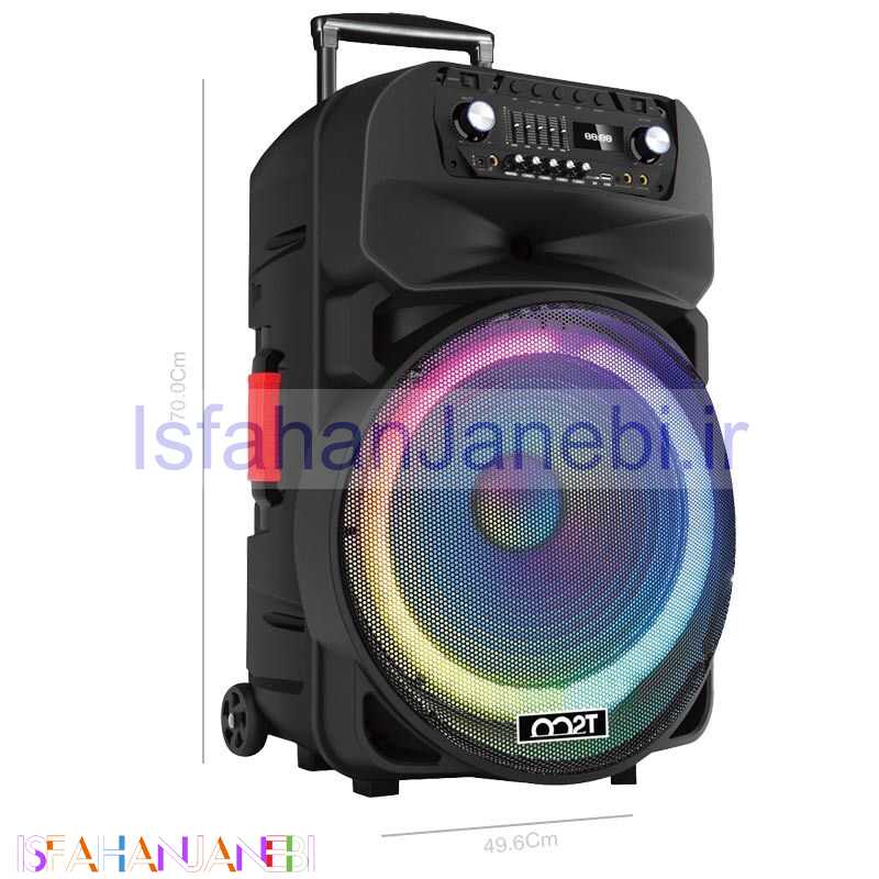 اصفهان جانبی-اسپیکر چمدانی بلوتوثی تسکو TS1921 + میکروفون و ریموت کنترل