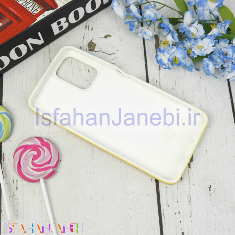 اصفهان جانبی-قاب سیلیکونی محافظ لنزدار کبریتی طرح آبرنگی Xiaomi Redmi Note 10 / Note 10s