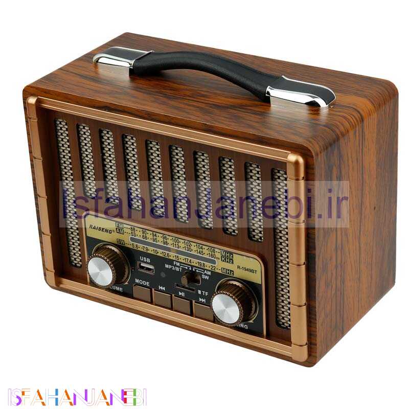 اصفهان جانبی-رادیو اسپیکر بلوتوثی رم و فلش خور Raiseng R-1949BT