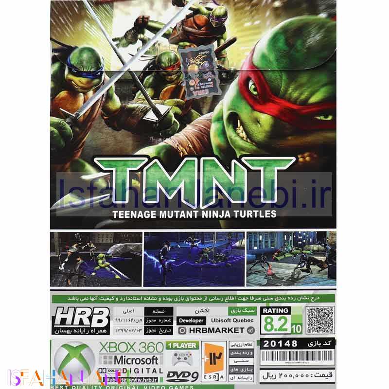 اصفهان جانبی-TMNT Teenage Mutant Ninja Turtles XBOX 360 HRB