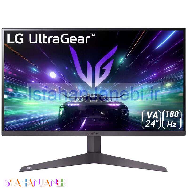 اصفهان جانبی-مانیتور گیمینگ ال جی UltraGear 24GS50F-B سایز 24 اینچ