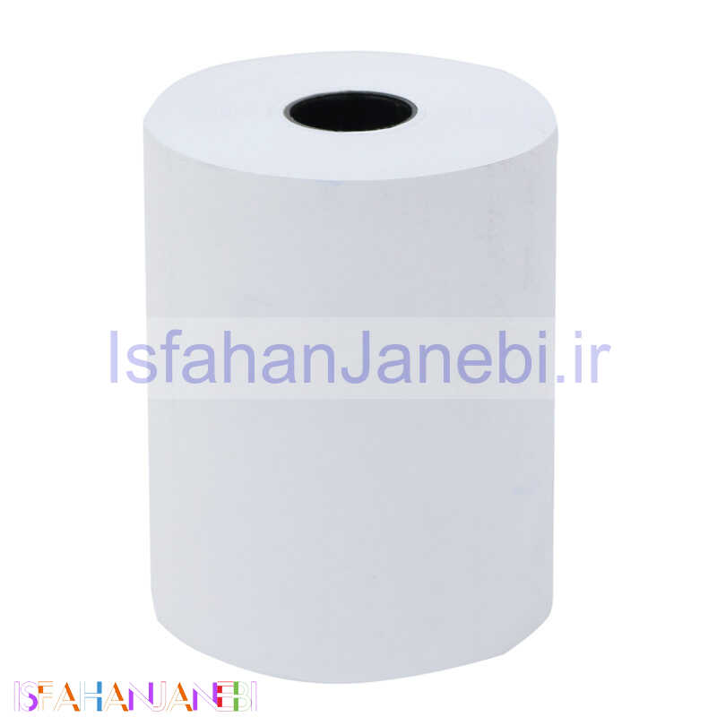 اصفهان جانبی-کاغذ رول حرارتی فیش پرینتر چاپ آبی 8 سانتی متری