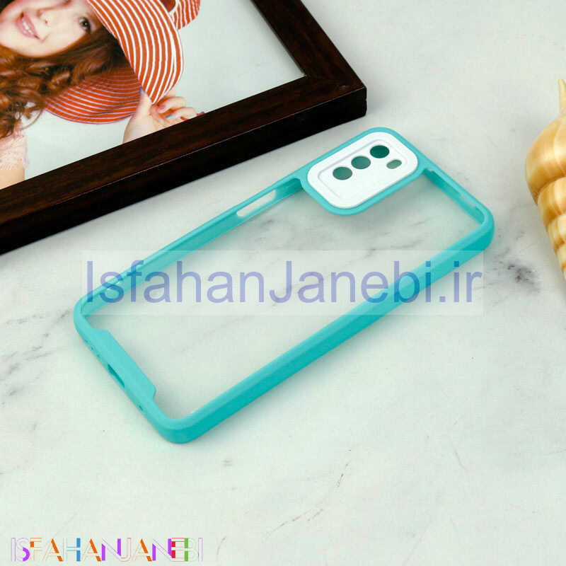 اصفهان جانبی-قاب ضد ضربه پشت شفاف Qsels محافظ لنزدار Xiaomi Poco M3