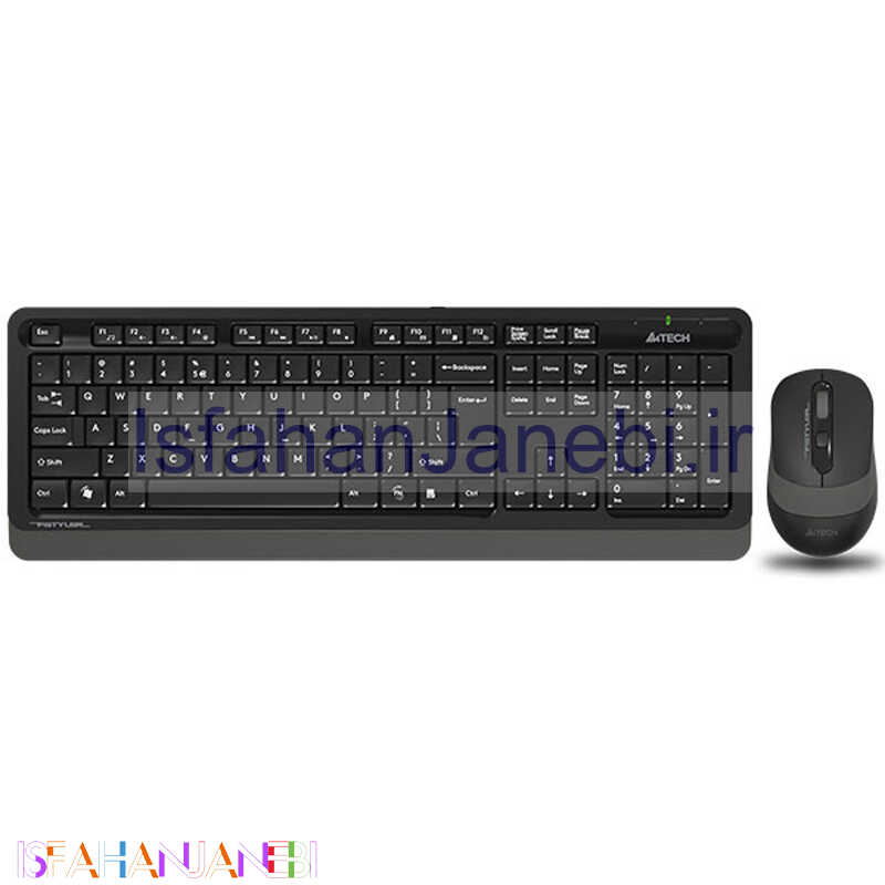 اصفهان جانبی-کیبورد و موس بی سیم ای فورتک FG1010S