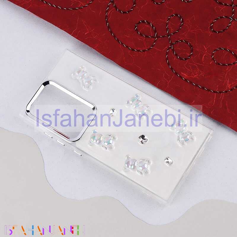 اصفهان جانبی-قاب اکلیلی Vip Max سامسونگ Galaxy S24 Ultra نگین دار فانتزی