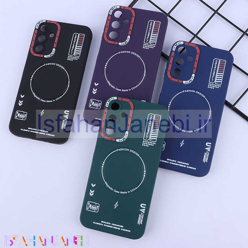 اصفهان جانبی-قاب ژله ای Dcokm سامسونگ Galaxy A15 طرح مگ سیف محافظ لنزدار