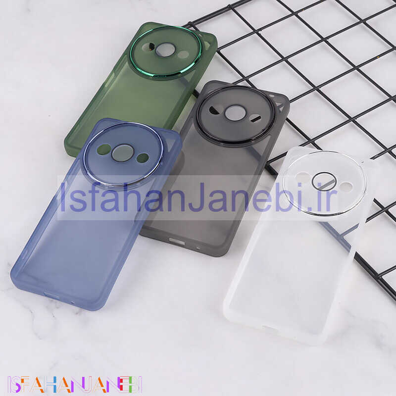 اصفهان جانبی-قاب Space شیائومی Redmi A3 / A3X دور محافظ متال محافظ لنزدار