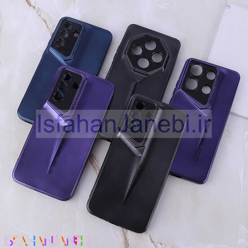 اصفهان جانبی-قاب پورش دیزاین Pro Case Sport طرح متالیک محافظ لنزدار