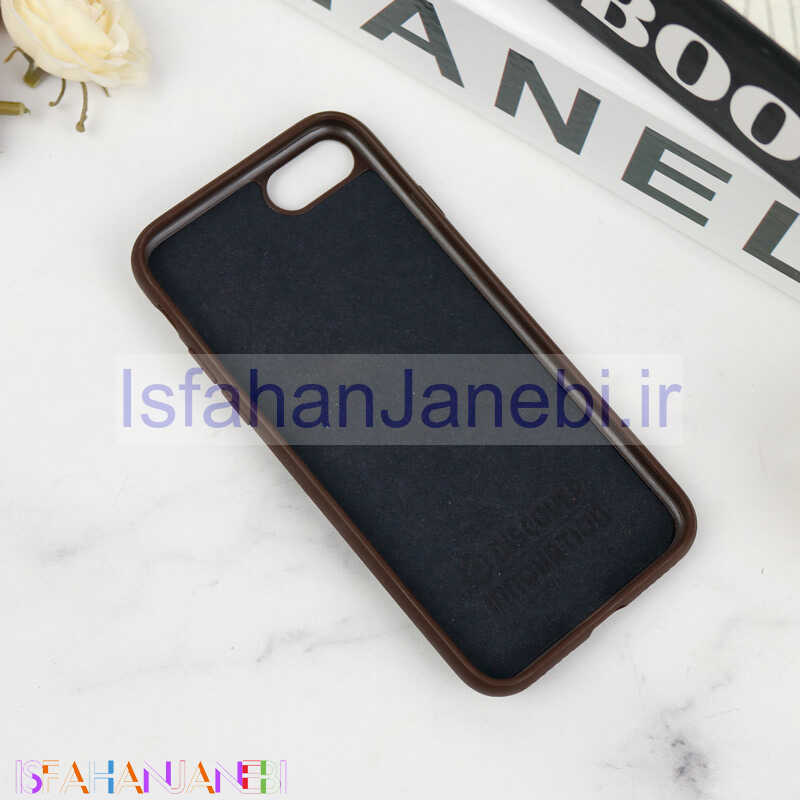 اصفهان جانبی-قاب چرمی Nillkin آیفون iPhone 7/8 قهوه ای