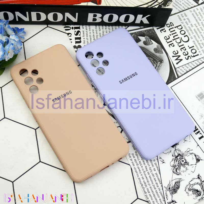 اصفهان جانبی-قاب سیلیکونی معمولی محافظ لنزدار Samsung Galaxy A32 4G