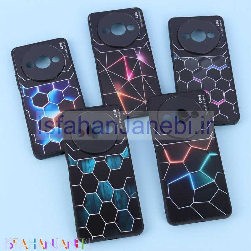 اصفهان جانبی-قاب Lens Opoctuir هفت رنگ محافظ لنزدار Xiaomi Redmi A3 / A3X