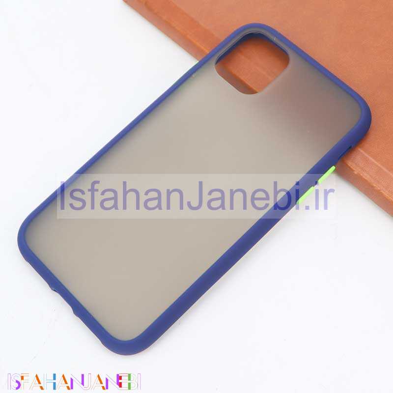 اصفهان جانبی-قاب PC مات iPhone 11 سرمه ای