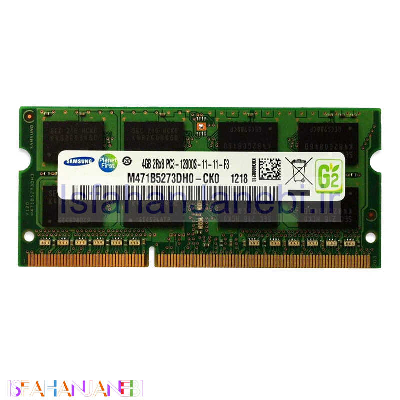 اصفهان جانبی-رم لپ تاپ سامسونگ Samsung DDR3 4GB 1600MHz CL11