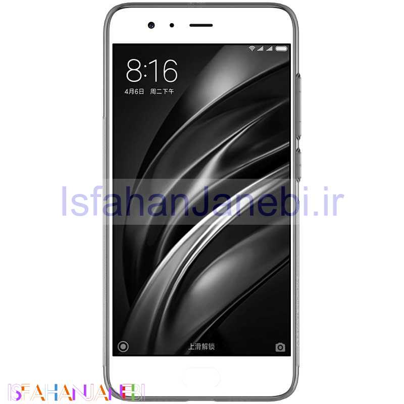 اصفهان جانبی-قاب اورجینال ژله ای شفاف Nature نیلکین Xiaomi Mi M6