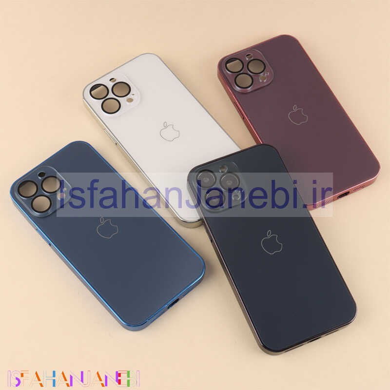 اصفهان جانبی-قاب براق Glass Case محافظ لنزدار iPhone 13 Pro Max