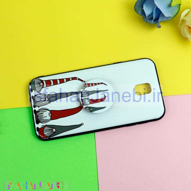 اصفهان جانبی-قاب فانتزی برجسته + پاپ سوکت طرح کوتوله سامسونگ J7 Pro سری D