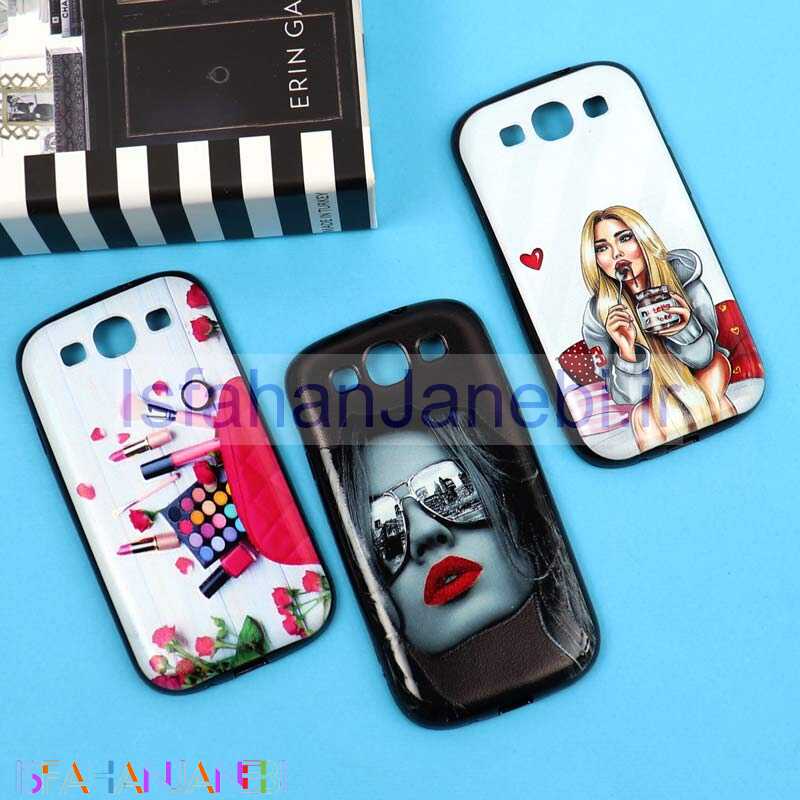 اصفهان جانبی-قاب فانتزی برجسته دخترانه سامسونگ S3 سری 6