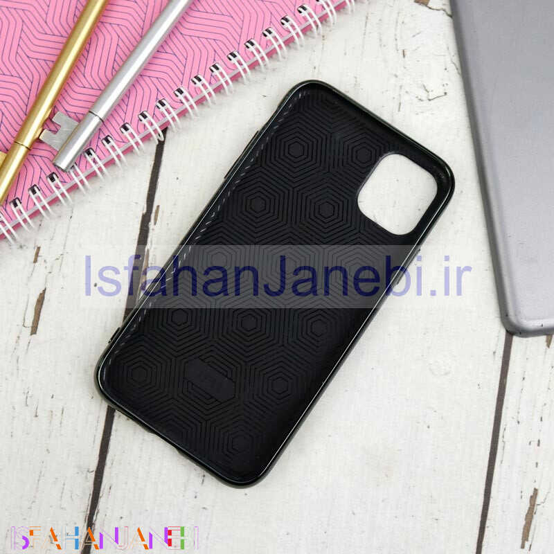 اصفهان جانبی-قاب ضدخش مات iPhone 11 یشمی