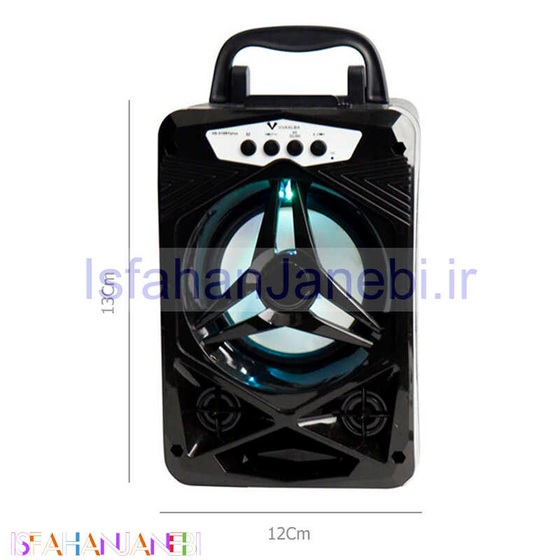 اصفهان جانبی-اسپیکر بلوتوثی رم و فلش خور VVAXLBA XB-019BT Plus