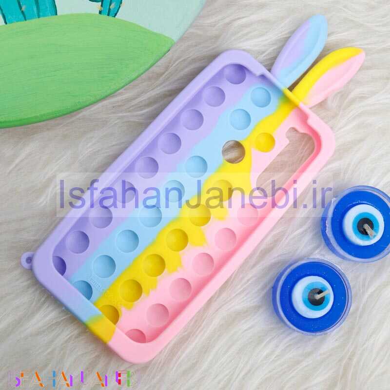 اصفهان جانبی-قاب اورجینال سیلیکونی خرگوشی پاپیتی Xiaomi Redmi Note 8