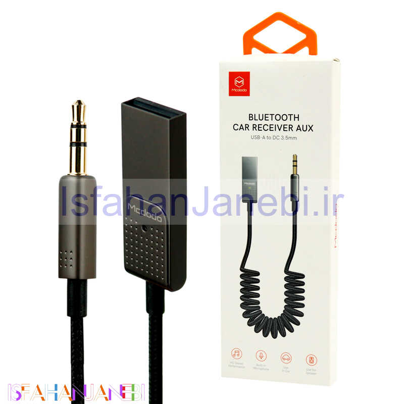 اصفهان جانبی-دانگل بلوتوث خودرو Mcdodo CA-8700 AUX