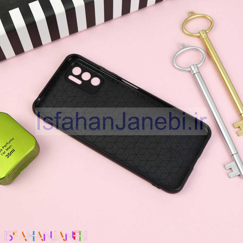 اصفهان جانبی-قاب PC ماربل طرح Love شیائومی Poco M3 Pro