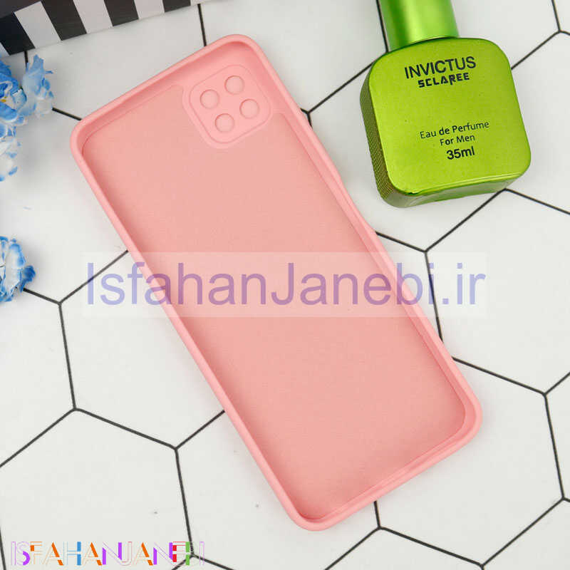 اصفهان جانبی-قاب سیلیکونی کبریتی محافظ لنزدار کشویی Samsung Galaxy A22 5G