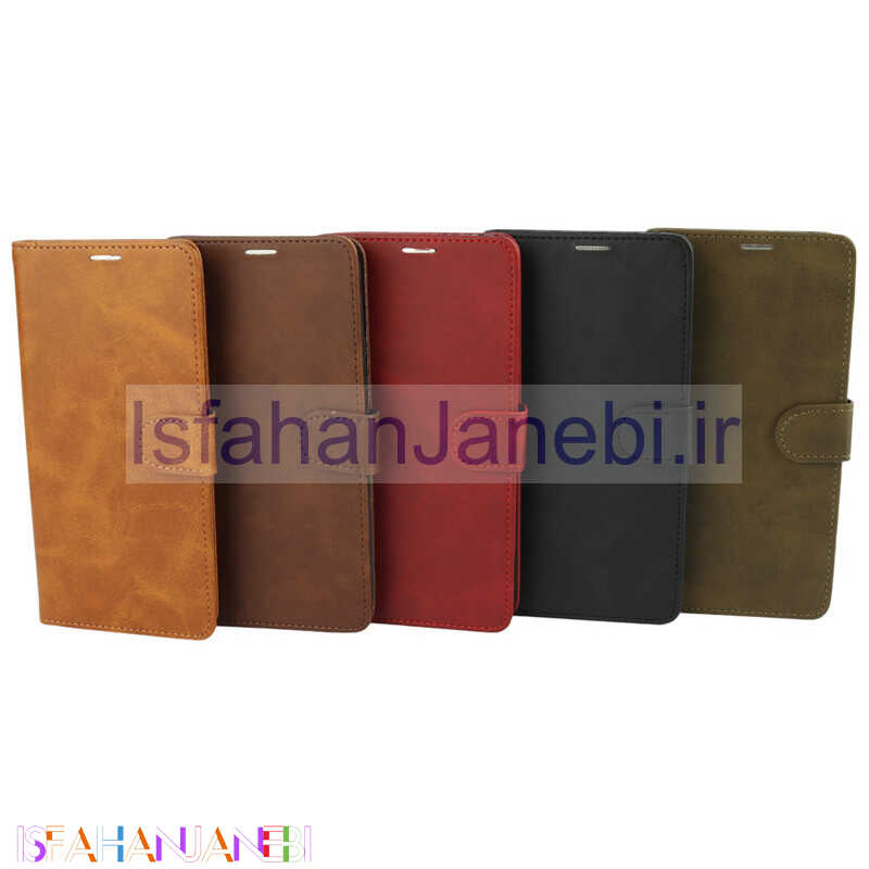 اصفهان جانبی-کیف چرمی مگنتی محافظ لنزدار هواوی Y9 Prime 2019