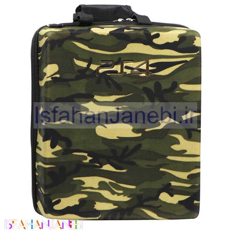 اصفهان جانبی-کیف کنسول بازی PS4 طرح ارتشی تیره
