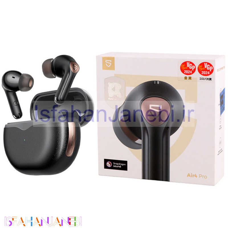 اصفهان جانبی-هندزفری بلوتوث دوتایی Soundpeats Air4 Pro