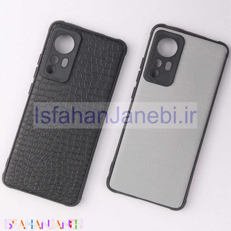 اصفهان جانبی-قاب چرمی کروکودیل Xiaomi 12 / 12s