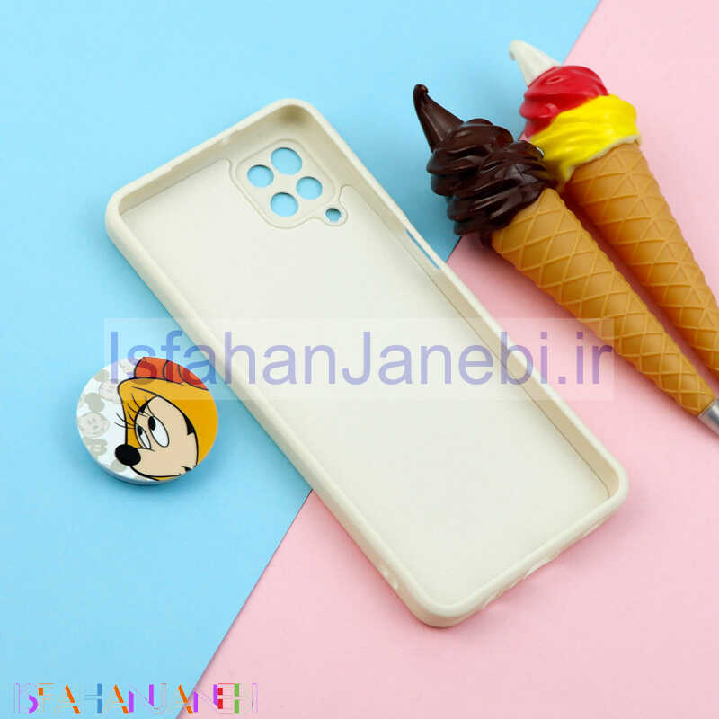 اصفهان جانبی-قاب طرحدار سیلیکونی پاپ سوکت دار میکی موس Samsung Galaxy A12