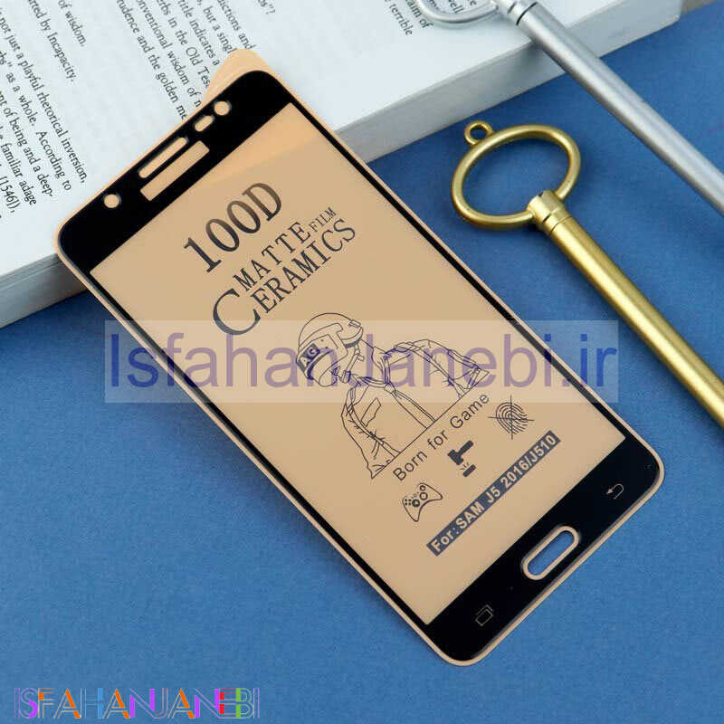 اصفهان جانبی-گلس سرامیکی مات Samsung Galaxy J5 2016 مشکی