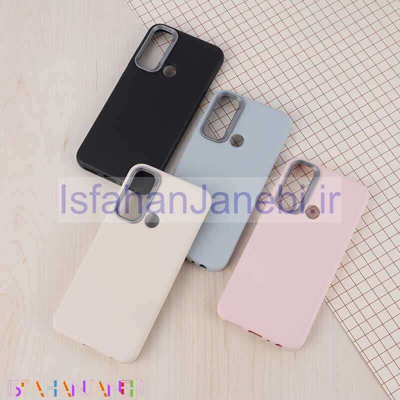 اصفهان جانبی-قاب چرمی ژله ای Leather شیائومی Redmi Note 8