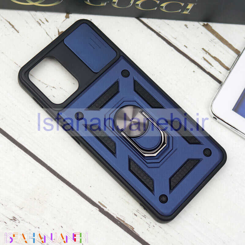 اصفهان جانبی-قاب ضد ضربه محافظ لنزدار کشویی هولدر دار بتمن Samsung F62