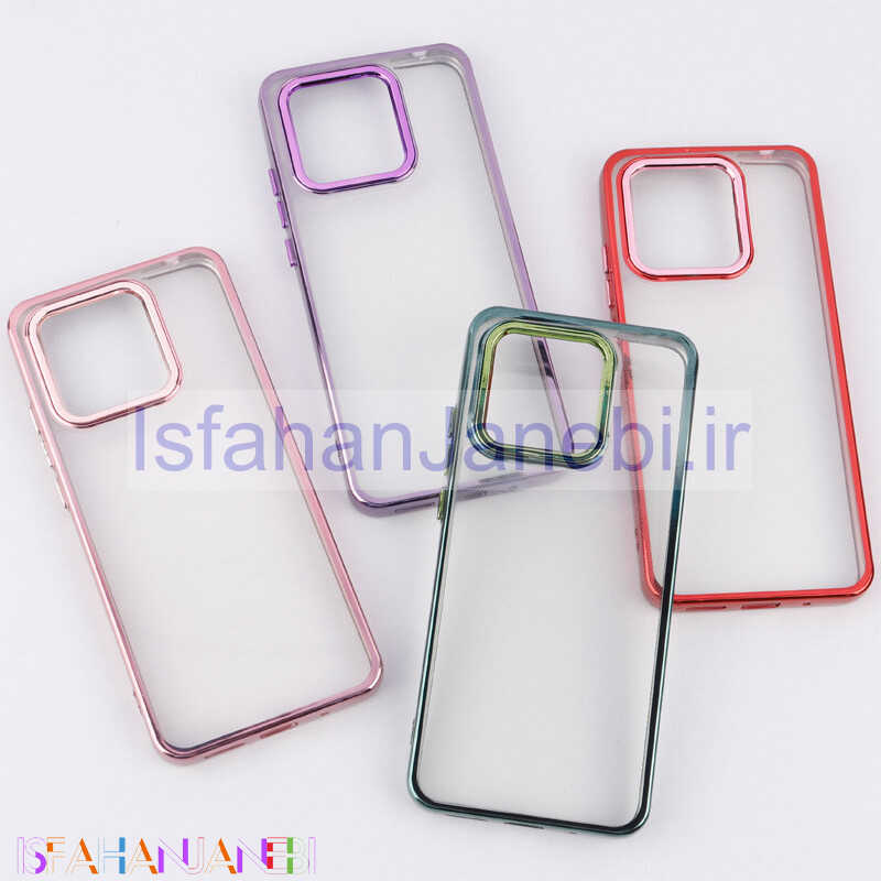 اصفهان جانبی-قاب شفاف متال ایرون ژله ای Xiaomi Redmi 10C