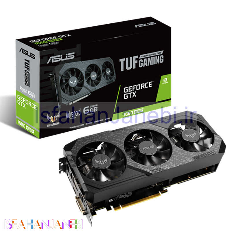 اصفهان جانبی-کارت گرافیک ASUS TUF3 GTX1660 Super Advanced A6G GDDR6 192Bit