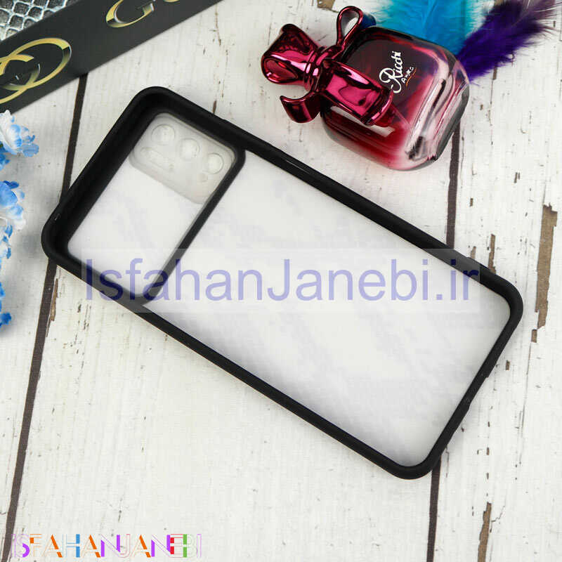 اصفهان جانبی-قاب طرحدار محافظ لنزدار کشویی + پاپ سوکت طرح پوست ماری شیائومی Poco M3 Pro سری C