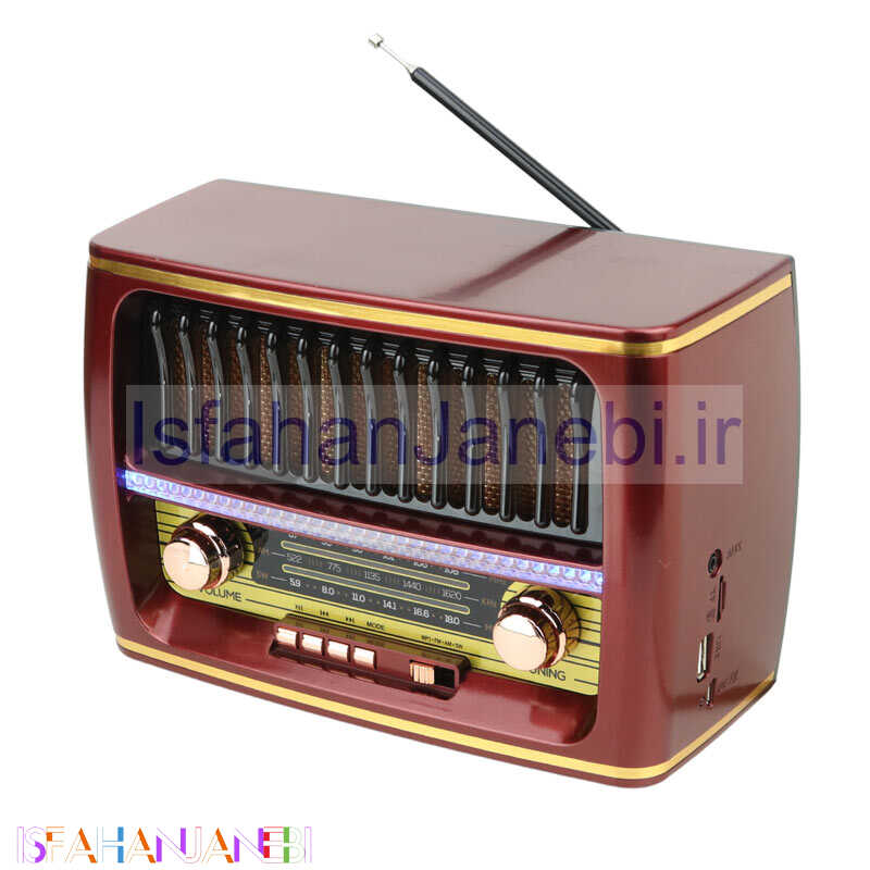 اصفهان جانبی-رادیو اسپیکر بلوتوثی رم و فلش خور Meier M-1923BT