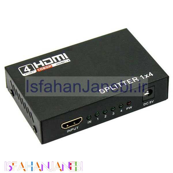 اصفهان جانبی-اسپیلتر HDMI وی نت V-net HDMI 4PORT 4K