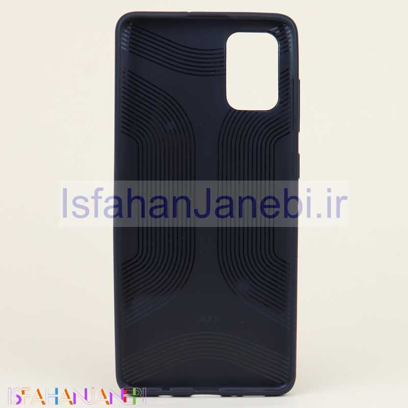 اصفهان جانبی-قاب چرمیBURBERRY سامسونگ A71 مشکی