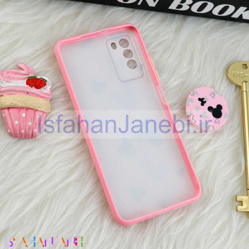 اصفهان جانبی-قاب فانتزی طرحدار محافظ لنزدار + پاپ سوکت Xiaomi Poco M3 سری T