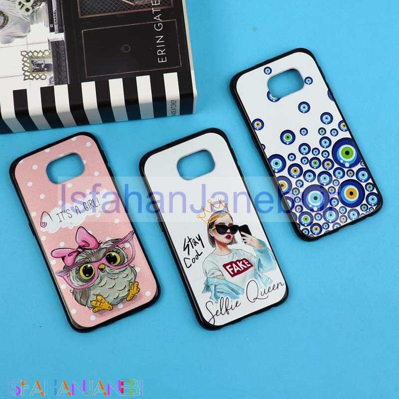 اصفهان جانبی-قاب فانتزی برجسته دخترانه سامسونگ S6 سری 6
