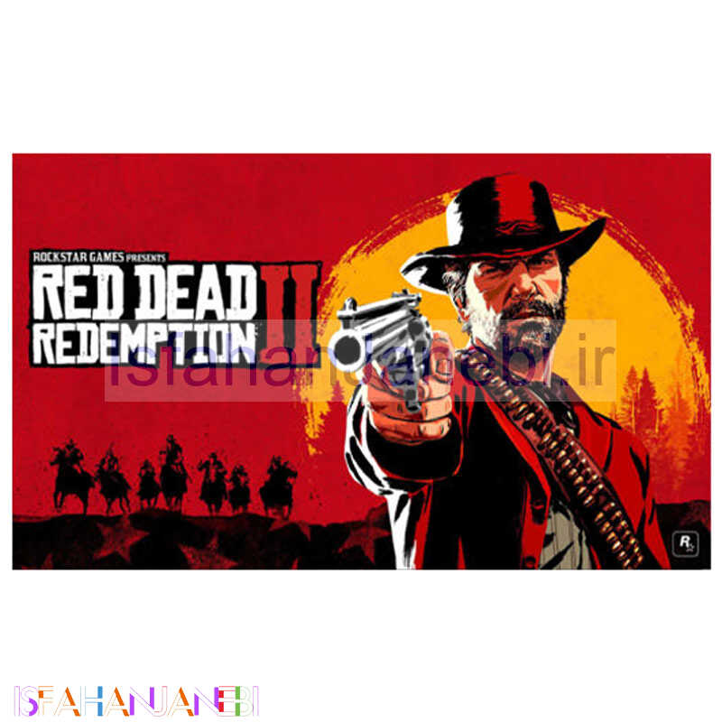 اصفهان جانبی-تابلو شاسی مات Red Dead Redemption 2 60*40
