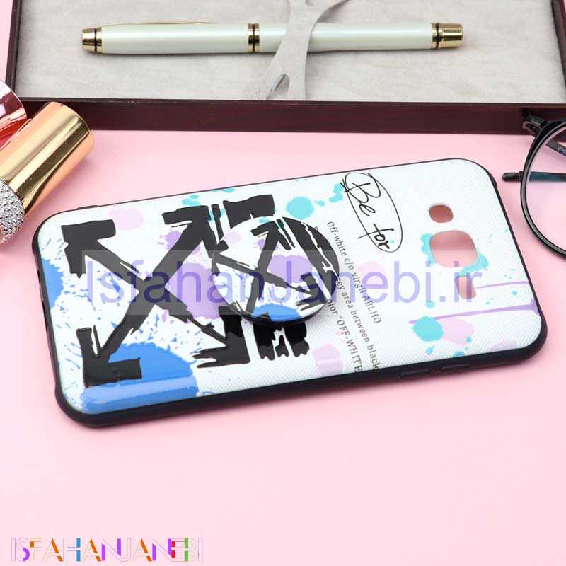 اصفهان جانبی-قاب فانتزی برجسته + پاپ سوکت کد17 سامسونگ J7