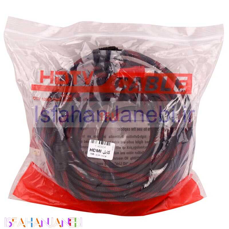 اصفهان جانبی-کابل پوست ماری HDMI 15m